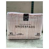 Total Protection Underpads XL 30" x 36" Pack of