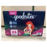 Goodnites XS Nighttime Underwear, 74 Count