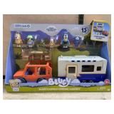 Bluey Family Camping Cookout Playset 15 Pieces
