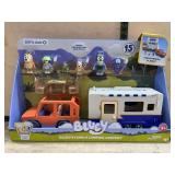 Bluey Family Camping Cookout Playset 15 Pieces