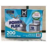 13 Gallon Tall Kitchen Bags, 200 Count