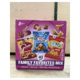 General Mills Family Favorites Snack Mix 40 Bags