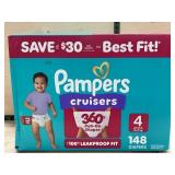 Pampers Cruisers 360 Pull-On Diapers Size 4