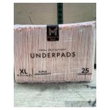 Total Protection XL Underpads 25 Pack 30x36 Inch