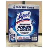 Lysol Advanced Power Clinging Gel Pack 128 oz