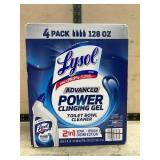 Lysol Advanced Power Clinging Gel Toilet Bowl Clea