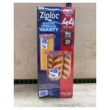 Ziploc Pantry Storage Variety Pack, 44 Bags