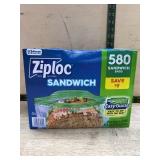 Ziploc Sandwich Bags 580 Count Box