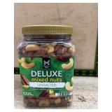 Deluxe Mixed Nuts Unsalted 34 oz Jar