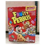 Post Fruity Pebbles Cereal 38 oz Box