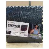 Centr Premium Gym Flooring Mats, 96 sq ft
