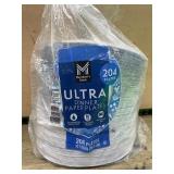 Ultra Dinner Paper Plates 204 Pack 10 1/16"