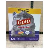 Glad ForceFlex MaxStrength 120 Tall Kitchen Bags