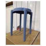 Room Essentials Blue Accent Table, Plastic
