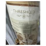 Threshold Tan and Ivory Cane Area Rug 7'x10'