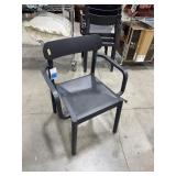 Room Essentials Resin Stacking Patio Chair