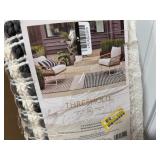 Threshold Ivory Colorblock Outdoor Rug 7'x10'