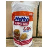 Hefty Supreme 10.25" Compartment Plates 200ct