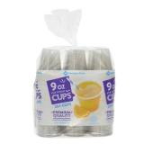 Clear Plastic Cups, 9oz, 264 Count, Shatter-Resist