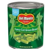 Del Monte Blue Lake Fancy Cut Green Beans 101oz