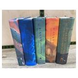 Harry Potter Books Vols 3, 4, 5, 6, 7 HC/DJ