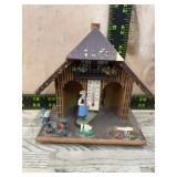 Zaggle German Weather House Thermometer Decor