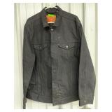 Levi Strauss Black Denim Jacket Size XL