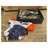 Toy Gel Sniper Blaster Set & NERF Laser Ops
