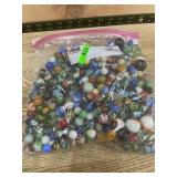 Large Assorted Glass Marbles Collection
