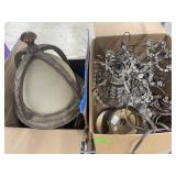 Box Lot Glass Chandelier & Outdoor Light