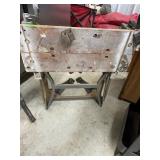 Workbench With Clamping Top And Folding Legs