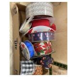 Decorative Ribbon Spools, Seasonal Mix