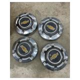 4 Chevrolet Chrome Hubcaps