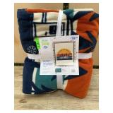 No Sew Throw Kit, 72x60in, Polyester Fleece