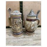 Avon Ceramic Beer Steins Set, American Frontier