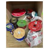 Craft Ribbon Lot, Prints & Solids, 9 Rolls