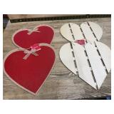 Heart-Shaped Wall Decor Signs