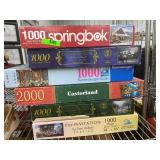 Jigsaw Puzzles 1000-2000 Piece Lot