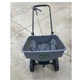 Sta-Green Push Broadcast Spreader With Cable