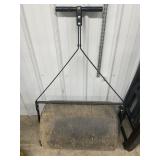 Steel Lawn Roller with Handle Attachment
