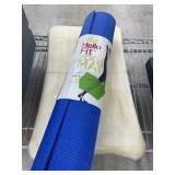 Hello Fit Blue Yoga Mat 68" x 24"