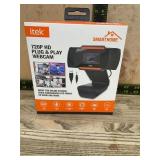 Itek 720P HD Plug & Play Webcam