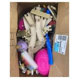 Doll, Toy Tracks, and Play Accessories