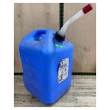 Midwest Can Blue Water Storage Container, 5 Gallon