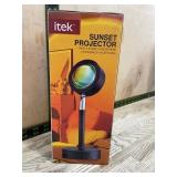 Itek Sunset Projector Lamp with 180ï¿½ Rotation