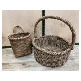 Woven Natural Fiber Baskets