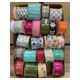 Craft Ribbon Spools, Mixed Patterns