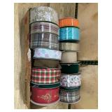 Holiday Wired Edge Ribbon, 14 Rolls