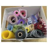 Decorative Mesh Roll Lot, Multiple Colors