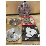 Craftsman Blades, Dado Sets & Sears Clock Lot